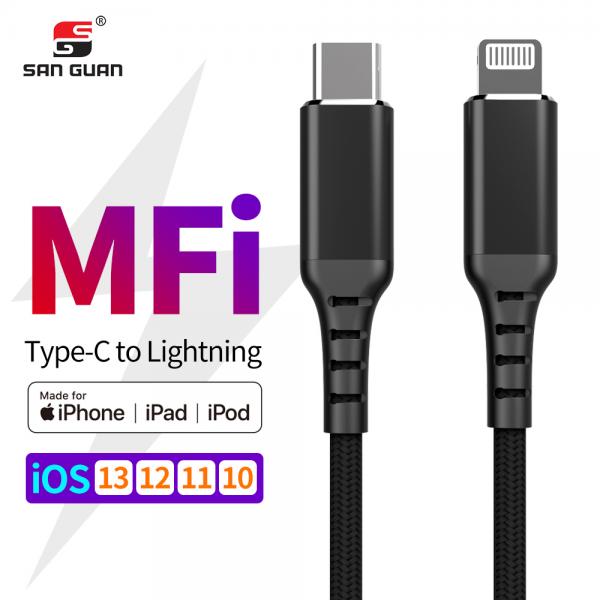 Picture of MFi Type C to lightning （C94）